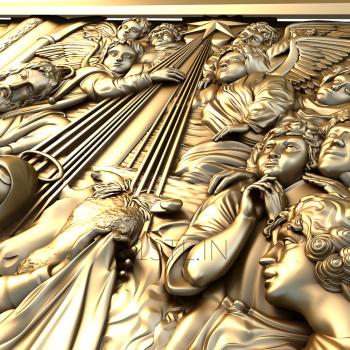 Religious panels (PR_0002) 3D model for CNC machine