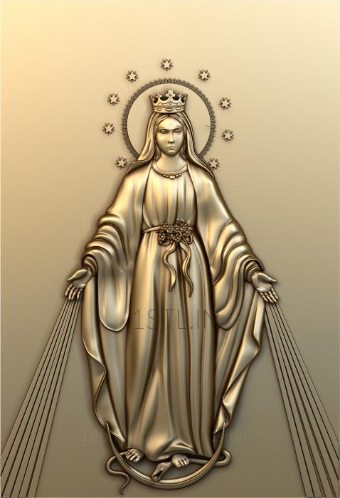 Religious panels (PR_0018) 3D model for CNC machine