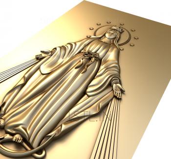 Religious panels (PR_0018) 3D model for CNC machine