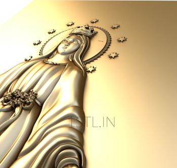 Religious panels (PR_0018) 3D model for CNC machine