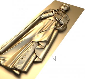 Religious panels (PR_0039) 3D model for CNC machine