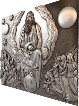 Religious panels (PR_0074) 3D model for CNC machine