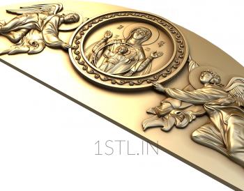 Religious panels (PR_0108) 3D model for CNC machine