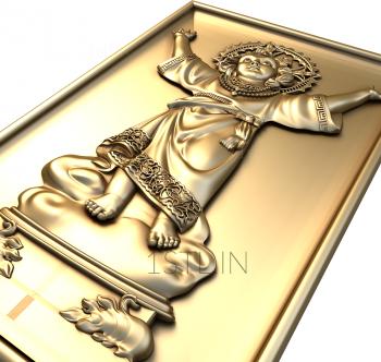 Religious panels (PR_0109) 3D model for CNC machine