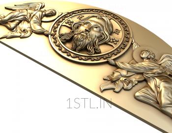 Religious panels (PR_0110) 3D model for CNC machine