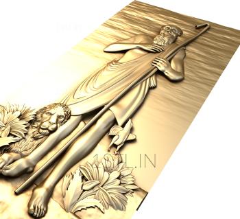 Religious panels (PR_0126) 3D model for CNC machine