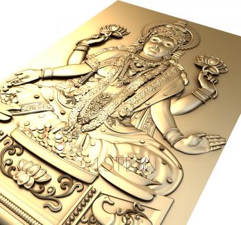 धार्मिक पैनल (PR_0161) सीएनसी मशीन के लिए 3D मॉडल