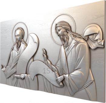 Religious panels (PR_0210) 3D model for CNC machine