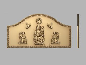 Religious panels (PR_0279) 3D model for CNC machine