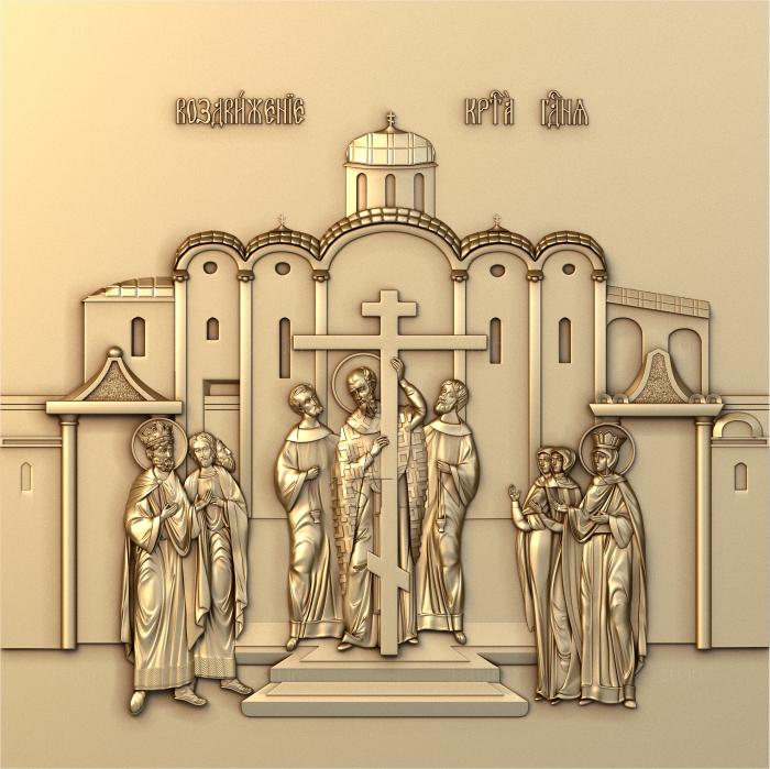 Religious panels (PR_0281) 3D model for CNC machine