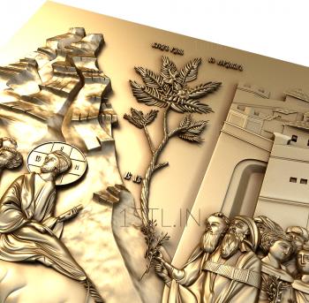 Religious panels (PR_0287) 3D model for CNC machine