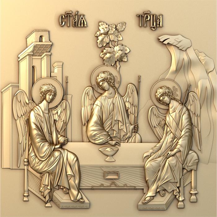 Religious panels (PR_0289) 3D model for CNC machine