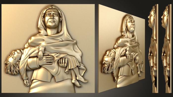 Religious panels (PR_0315) 3D model for CNC machine