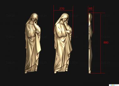 Religious panels (PR_0383) 3D model for CNC machine