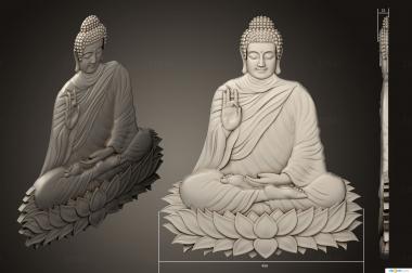 Religious panels (PR_0394) 3D model for CNC machine