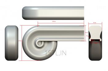 Fence (PRL_0083) 3D model for CNC machine