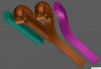 Fence (PRL_0090) 3D model for CNC machine