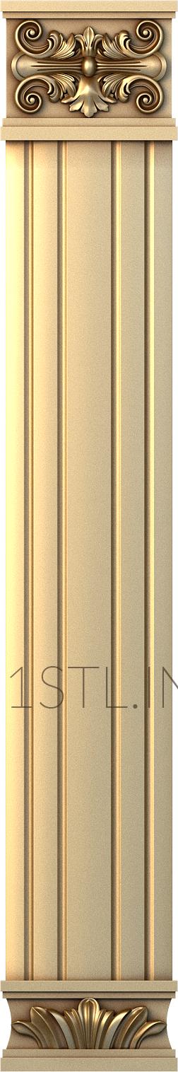 Pilasters (PL_0026) 3D model for CNC machine