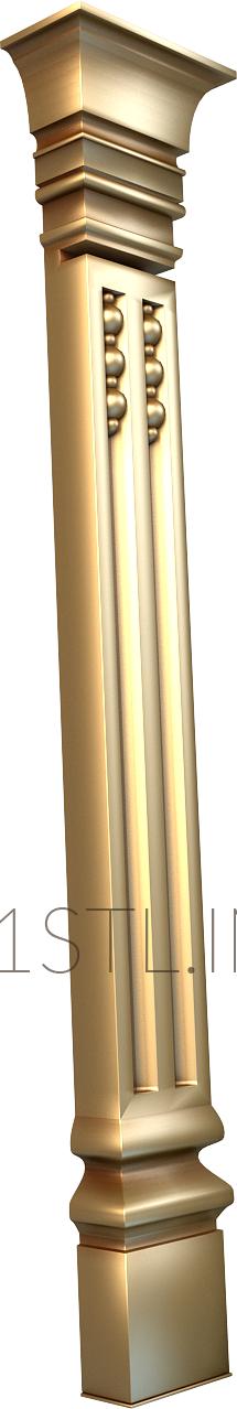 Pilasters (PL_0056) 3D model for CNC machine