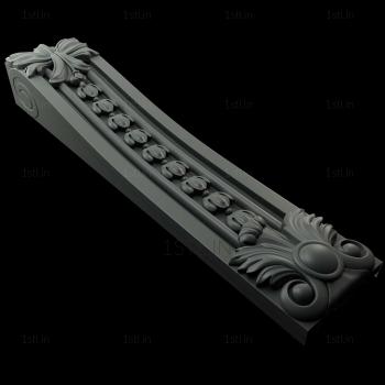 Pilasters (PL_0127) 3D model for CNC machine