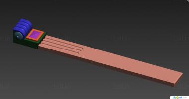 Pilasters (PL_0187) 3D model for CNC machine