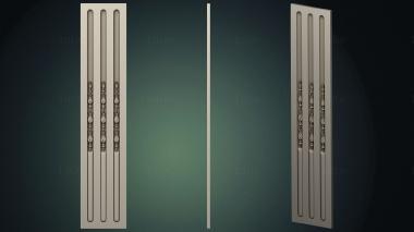 Pilasters (PL_0198) 3D model for CNC machine