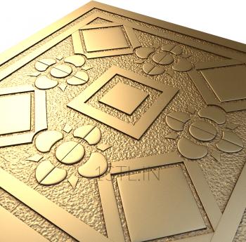 Tile (PLT_0008) 3D model for CNC machine