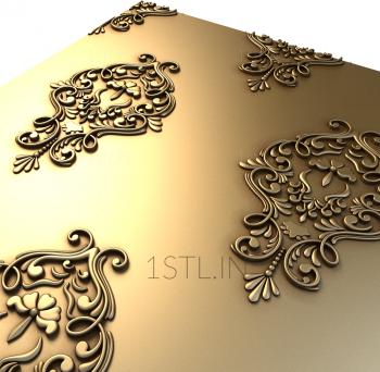 Tile (PLT_0018) 3D model for CNC machine