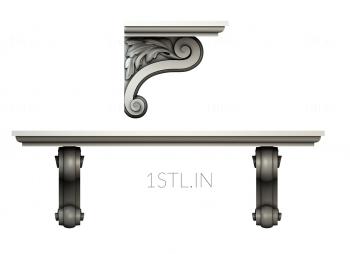 Underframe (PDS_0079) 3D model for CNC machine