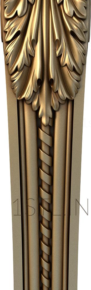 Half-column (PST_0022) 3D model for CNC machine