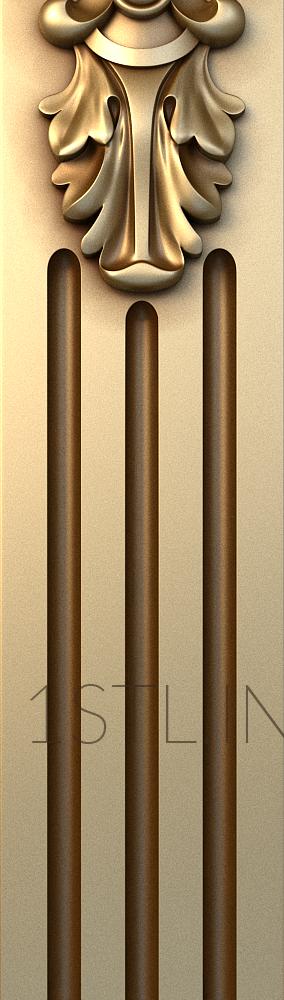 Half-column (PST_0049) 3D model for CNC machine