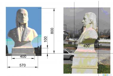 Portrait (PRT_0042) 3D model for CNC machine