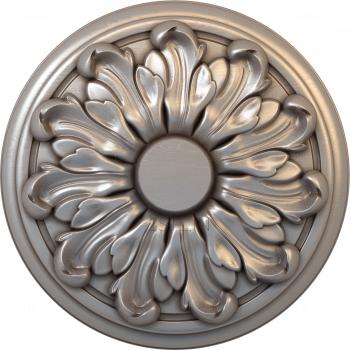 Ceiling rose (PRZ_0050) 3D model for CNC machine