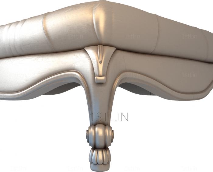 Pouff (PFK_0022) 3D model for CNC machine