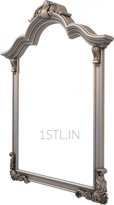 Figured frame (RMF_0685) 3D model for CNC machine