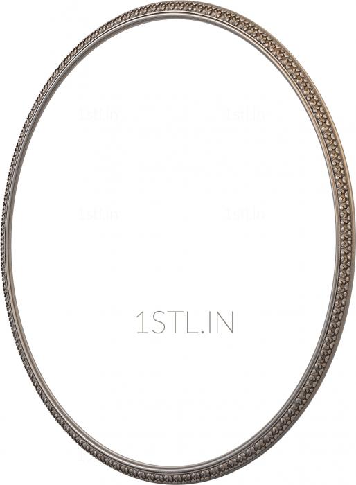 Round frame (RK_0242-9) 3D model for CNC machine