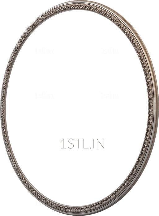 Round frame (RK_0330-9) 3D model for CNC machine