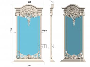 Mirrors and frames (RM_0827) 3D model for CNC machine