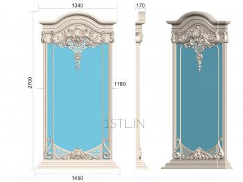 Mirrors and frames (RM_0827) 3D model for CNC machine