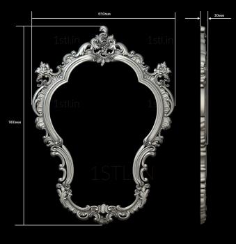 Mirrors and frames (RM_0848) 3D model for CNC machine