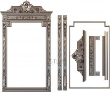 Mirrors and frames (RM_0865) 3D model for CNC machine