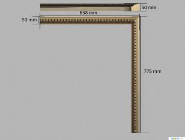 Mirrors and frames (RM_0973) 3D model for CNC machine