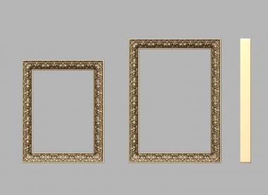 Mirrors and frames (RM_1004) 3D model for CNC machine