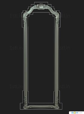 Mirrors and frames (RM_1020) 3D model for CNC machine