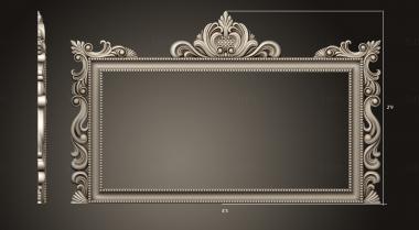 Mirrors and frames (RM_1028) 3D model for CNC machine