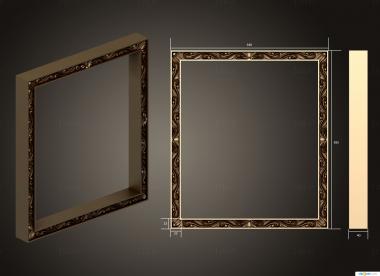 Mirrors and frames (RM_1035) 3D model for CNC machine