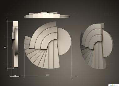 Mirrors and frames (RM_1065) 3D model for CNC machine