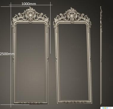 Mirrors and frames (RM_1078) 3D model for CNC machine