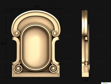 Mirrors and frames (RM_1089) 3D model for CNC machine