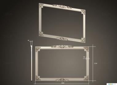 Mirrors and frames (RM_1103) 3D model for CNC machine